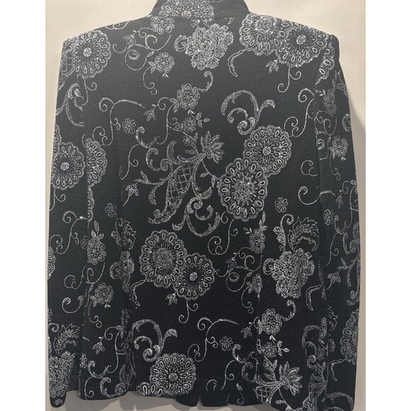 Alex Evenings Petite Women's Sz.PM 2 PC Set Petite Vintage Blazer Jacket Top - Picture 5 of 9